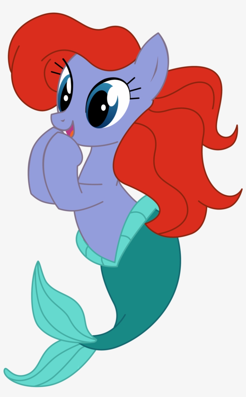 Ariel Pinkie Pie Belle Princess Jasmine Fish Mammal - Ariel As A Mlp, transparent png #10073458