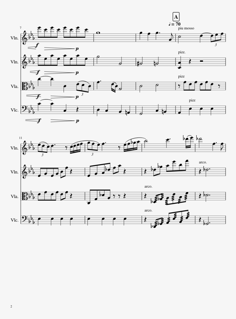 Empire Strikes Back - Done Gone Sheet Music, transparent png #10073886