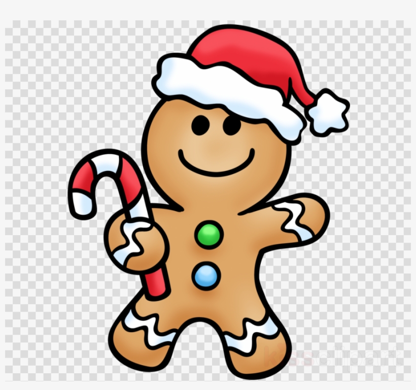 Download Gingerbread Man Clipart Gingerbread House - Christmas Gingerbread Man Colouring Pages, transparent png #10074350