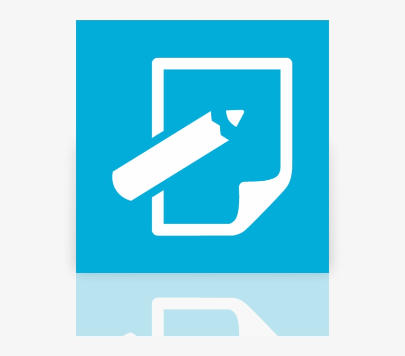 Mirror, Notepad Icon - Notepad Icon Windows 10, transparent png #10075182