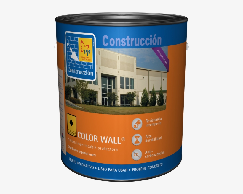 Color Wall Marca Venezolana De Pinturas - Waterproofing, transparent png #10075218