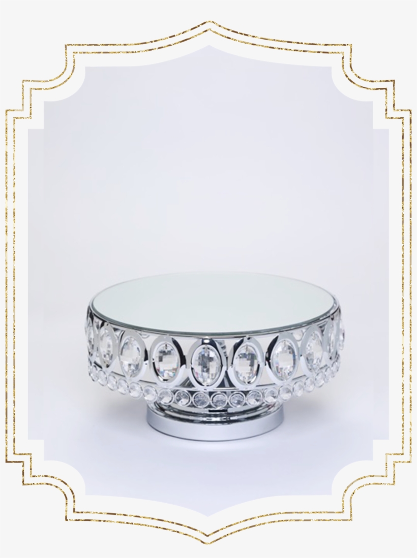 12" Cameo Cake Stand - Bangle, transparent png #10075913