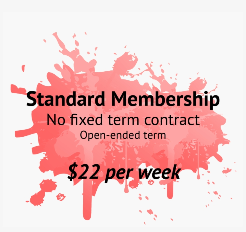 Weekly Memberships Are Billed By Direct Debit Each - Graphic Design, transparent png #10076112