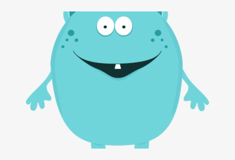 Cute Monster Clipart - Monsters Clipart Blue, transparent png #10076668