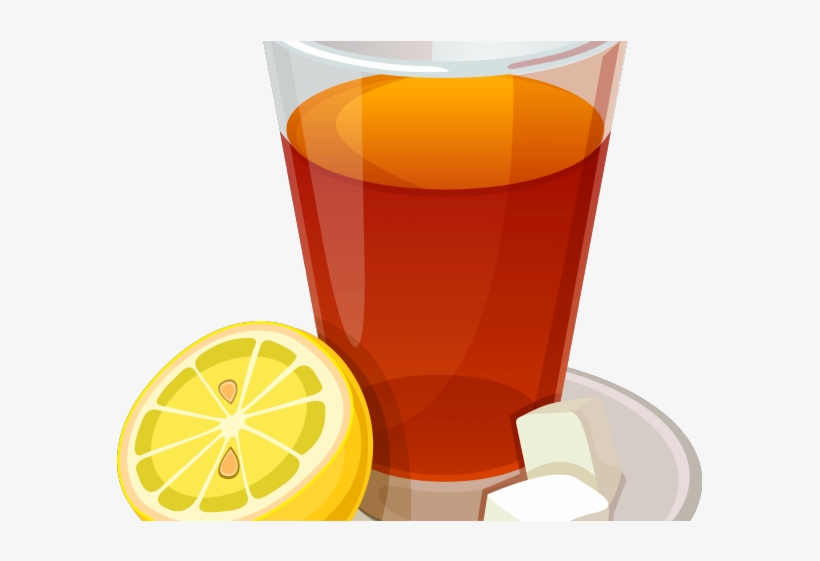 Tea Clipart Ice Tea - Png Tea Vector Transparent, transparent png #10077265