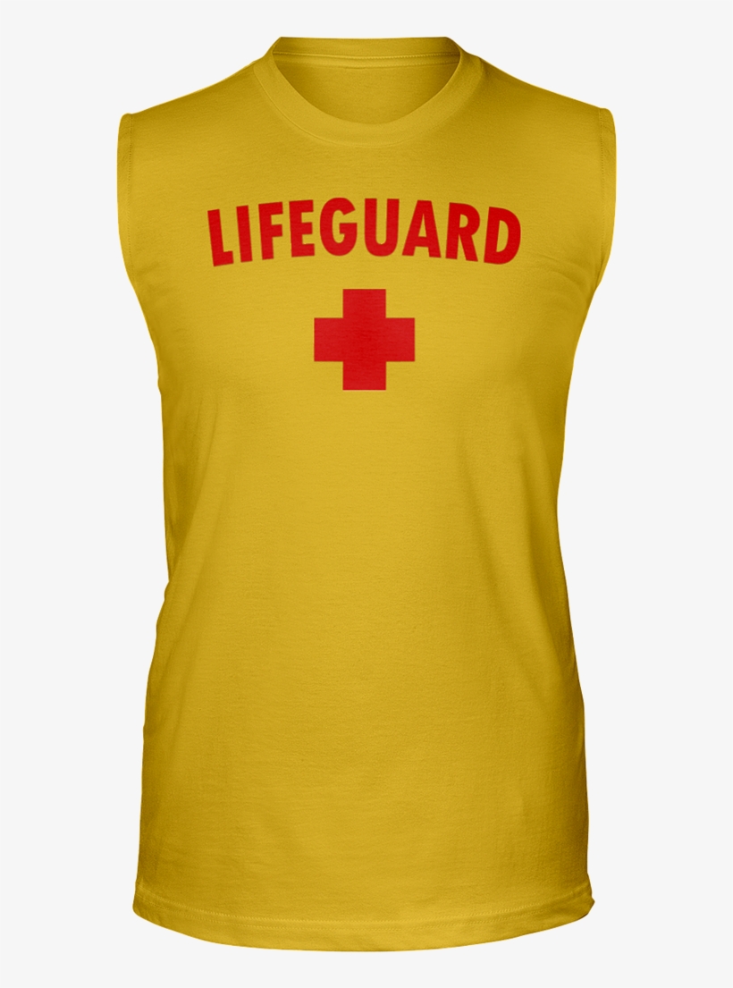 Lifeguard Tank Top, Gildan - Cross, transparent png #10077409