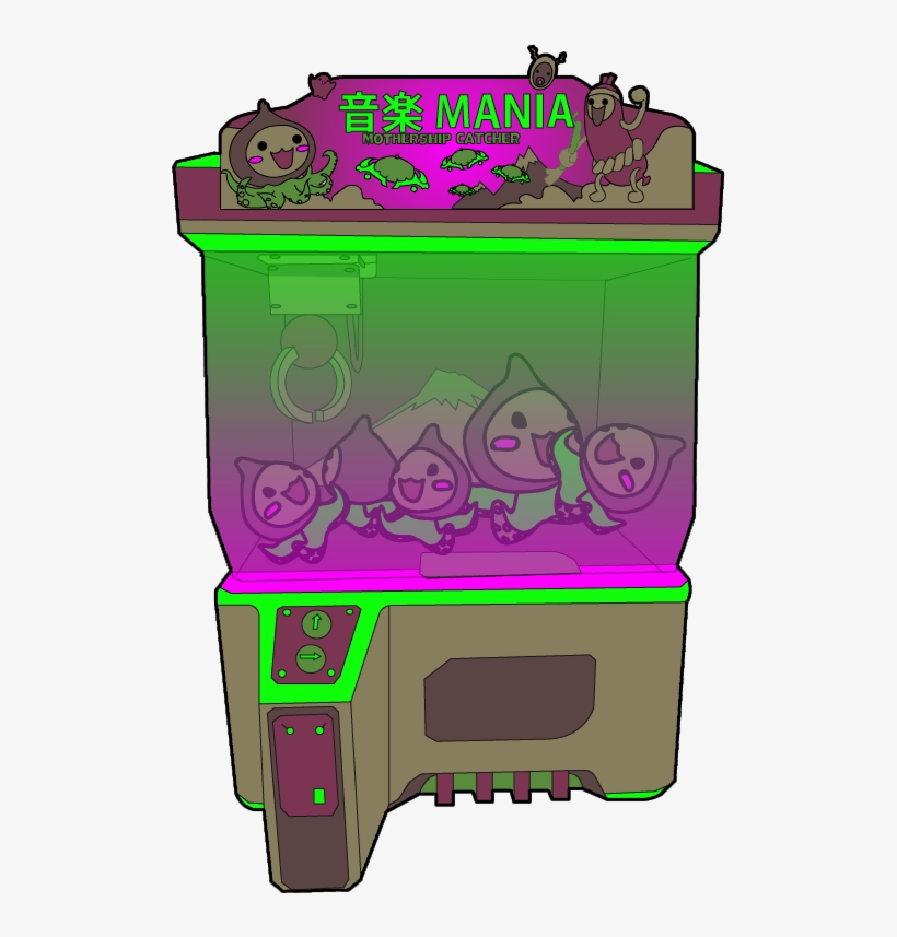 Fan Art Pachimari Claw Grab Machine - Cartoon, transparent png #10077579