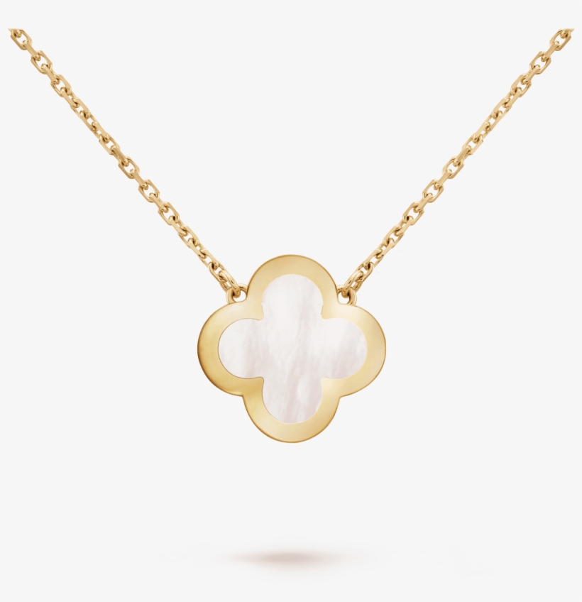 Pure Alhambra Pendant, - Van Cleef Necklace Green, transparent png #10078124