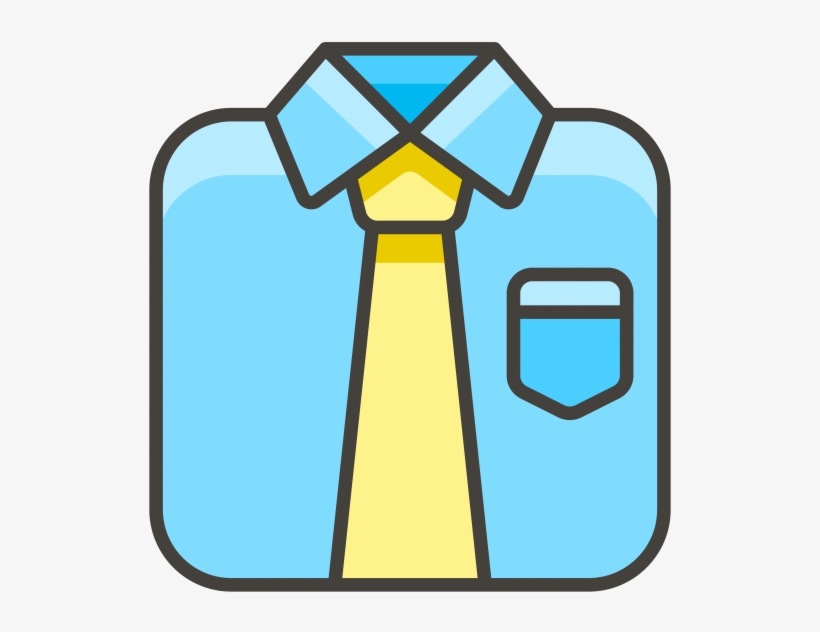 Download High Resolution Png - Emoji Camisa Y Corbata, transparent png #10078514