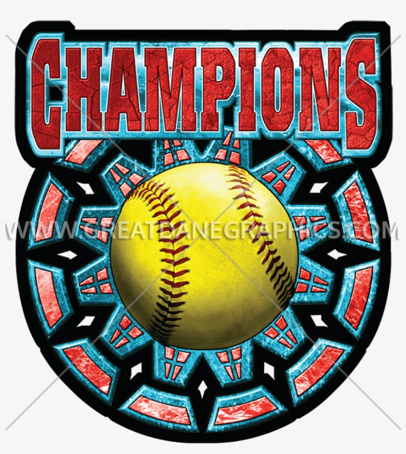 Champions Production Ready Artwork For T Shirt Ⓒ - Baseball White Background, transparent png #10081088