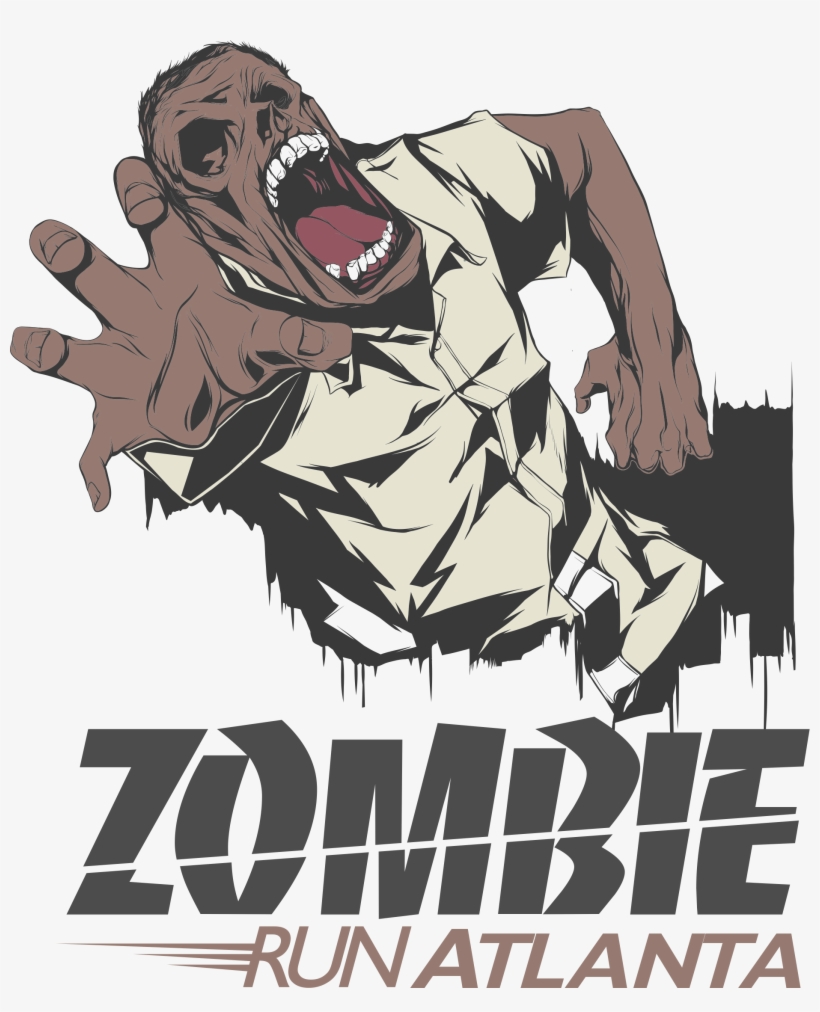 Zombie Clipart Softball - Poster, transparent png #10081137