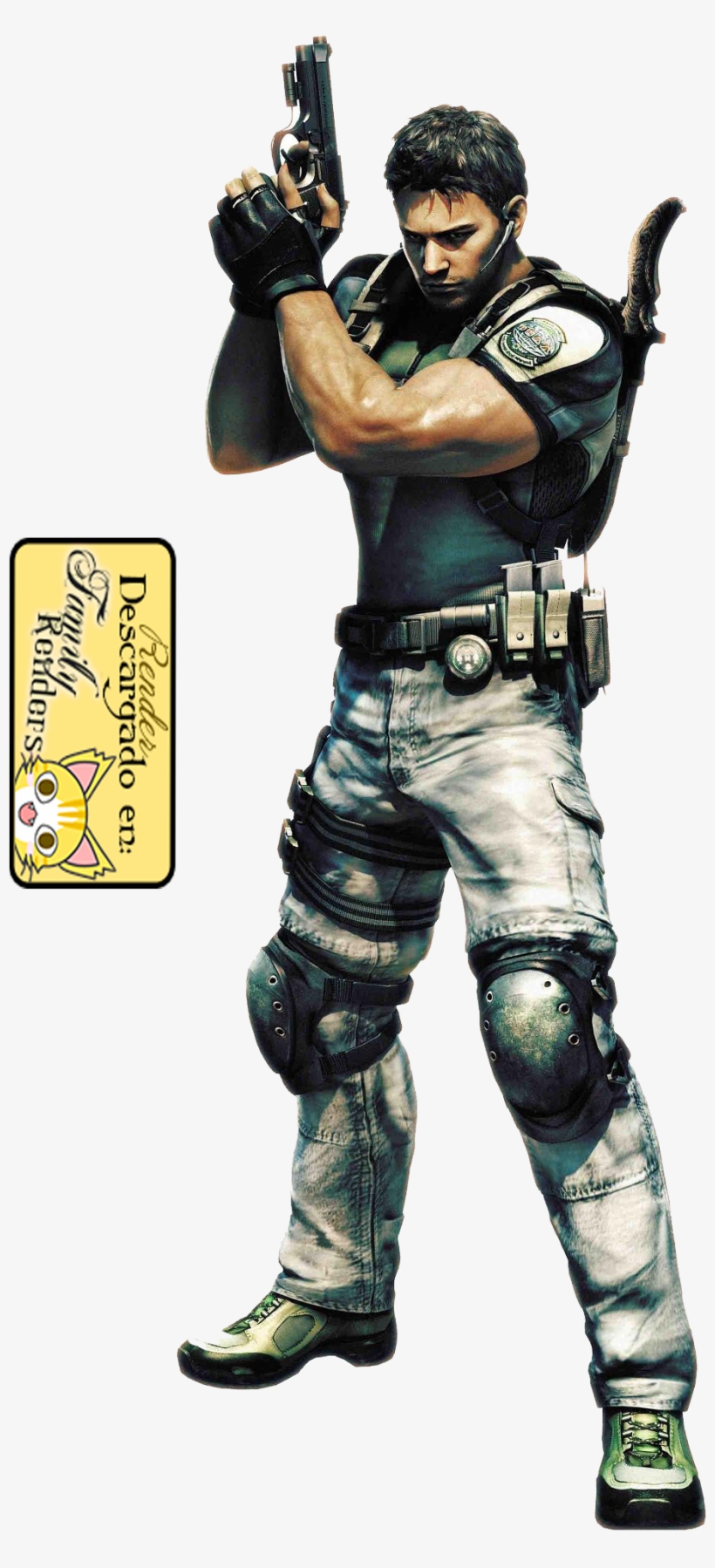 Disclaimer - Chris Redfield Resident Evil 5 Png, transparent png #10081483