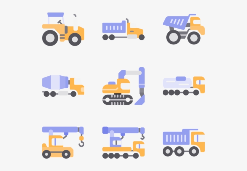 Bulldozer, transparent png #10082825