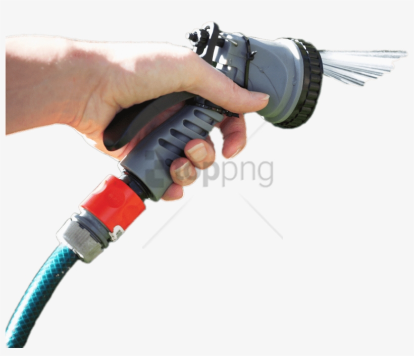 Free Png Download Woman Using A Garden Hose Png Images - Chainsaw, transparent png #10082880