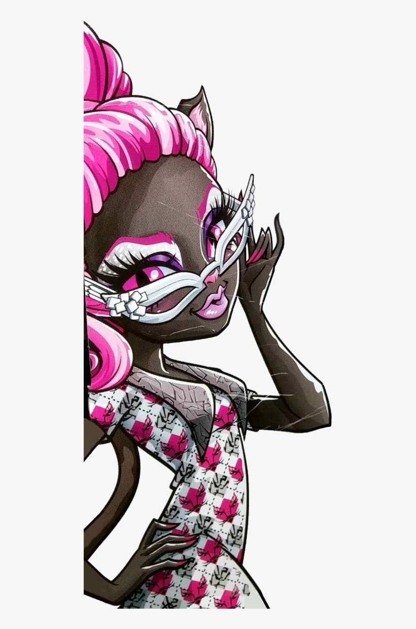 Monster High School, Monster High Party, Monster High - Monster High Geek Shriek Catty Noir, transparent png #10084668