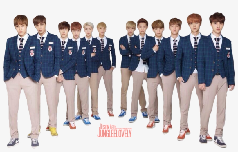 Png Pack Download Here - Exo's Showtime, transparent png #10085704