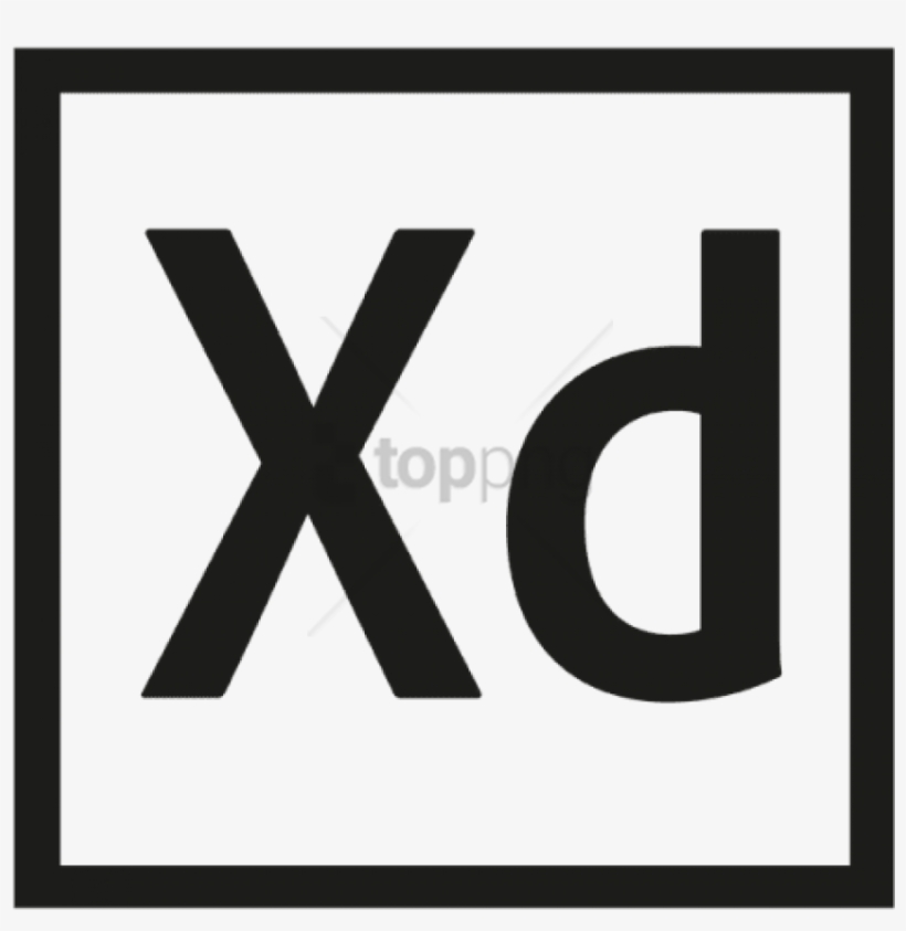 Free Png Adobe Xd Icon Logo Template - Sign, transparent png #10085707