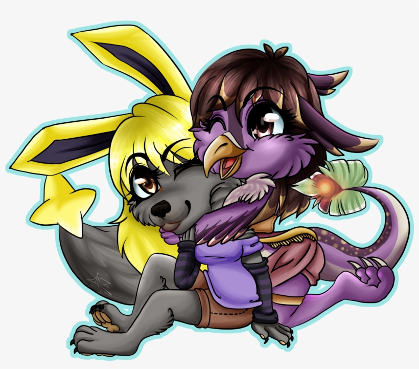 Cute Chibi Commission - Cartoon, transparent png #10086247