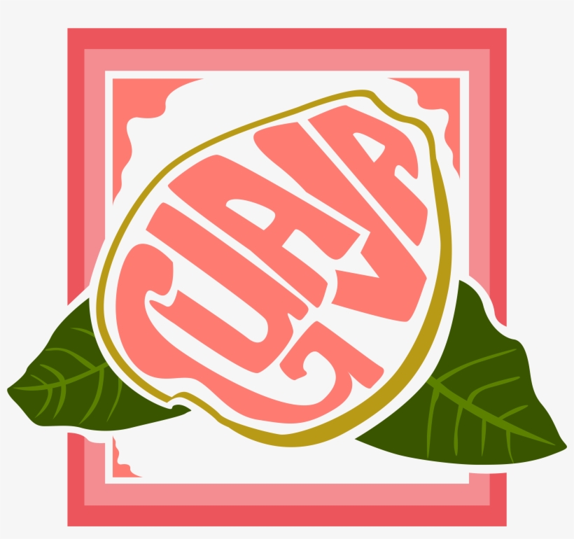 Guava Svg Vector Image - Emblem, transparent png #10088017