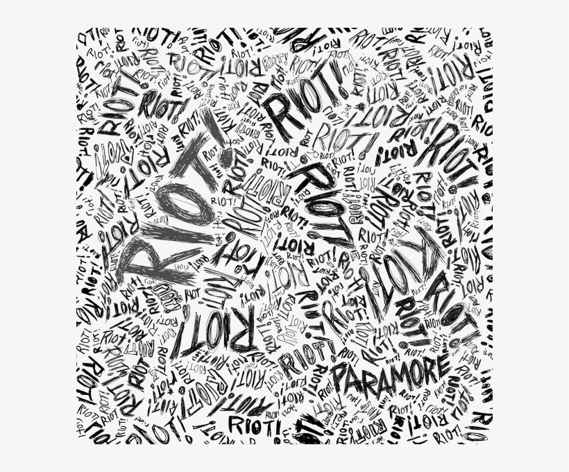 Riot3 - Paramore Riot Album Art, transparent png #10088402