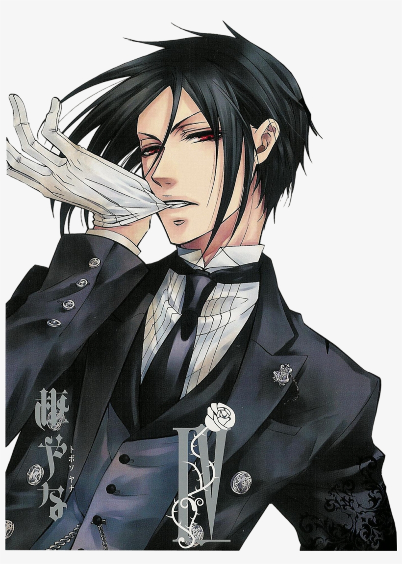 Black Butlere - Black Butler Sebastian Glove, transparent png #10089594