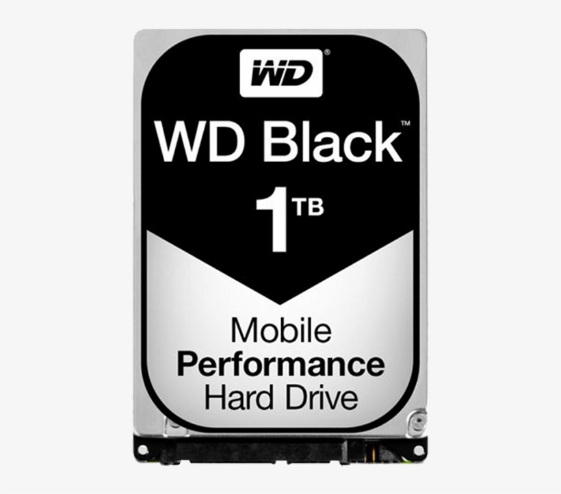 Wd Black 1tb - Wd Black 2.5 500gb, transparent png #10089908