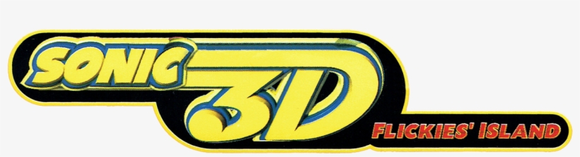 Sonic 3d Blast Logo Png - Sonic 3d Blast Logo, transparent png #10090034