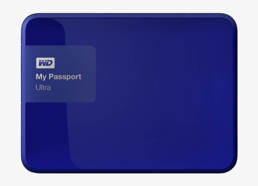 Zoom - Wd My Passport Ultra Blue, transparent png #10090099