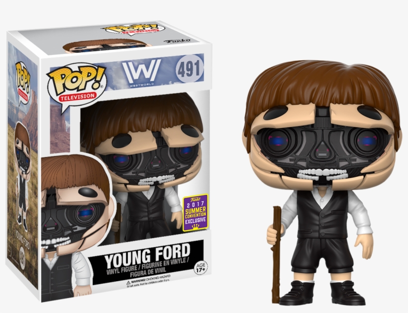 Robotic Young Ford Pop Vinyl Figure - Westworld Funko Pop, transparent png #10091112