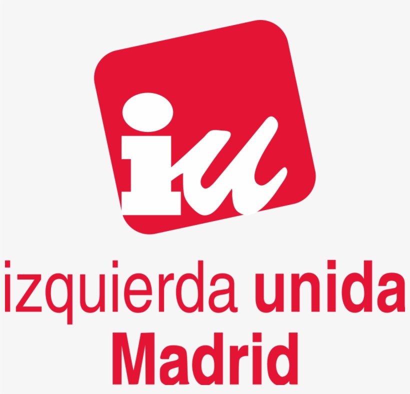 File - Iu-madrid - Svg - United Left, transparent png #10091891