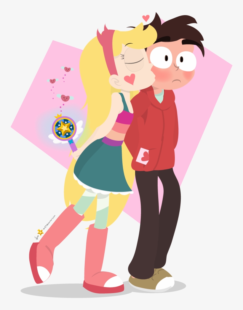 Hearts And Butterflies By Dm29 - Starco Transparent, transparent png #10091925