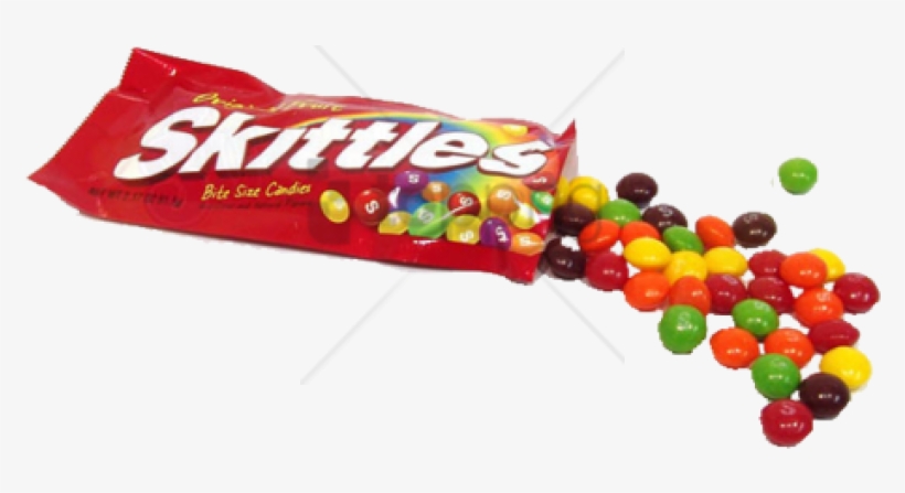 Free Png Skittles Png Png Image With Transparent Background - Open Bag Of Skittles, transparent png #10092075