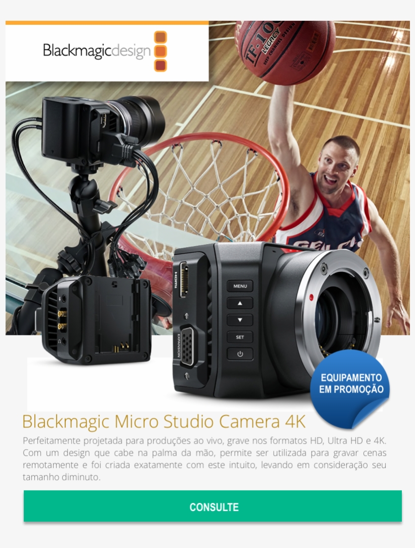 Image-5 - Blackmagic Micro Cinema Camera Live, transparent png #10093389