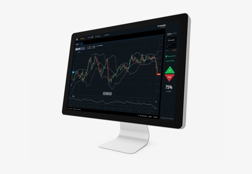 Ai Eliminating Fraud With A Blockchain Based Trading - Computer Monitor, transparent png #10093866