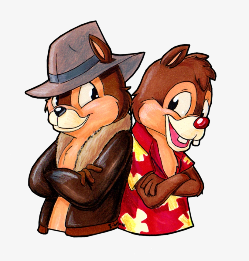 Chip And Dale Png - Chip And Dale Art, transparent png #10095444
