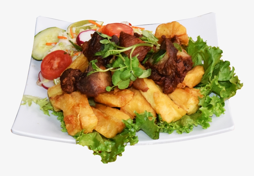 Yuca Con Chicharron, transparent png #10095446