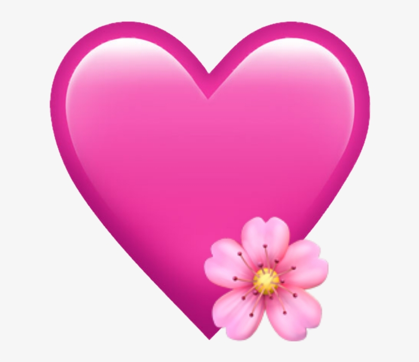 Popular And Trending Emoji😀freetoedit Stickers On - Heart, transparent png #10095953