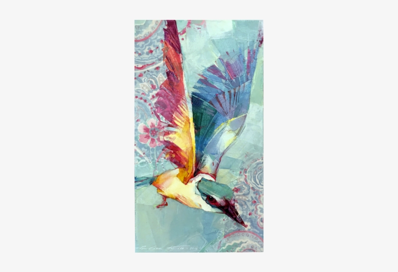 Kingfisher - Painting, transparent png #1010515