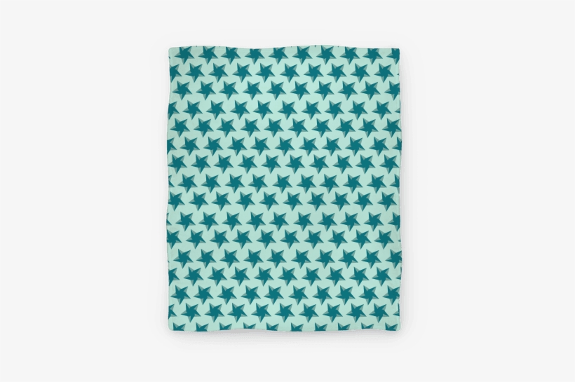 Teal Star Pattern Blanket - 微細 凹凸 構造 ポリマー 応用, transparent png #1010591