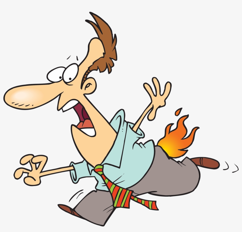 Cartoon Hut On Fire - Pants On Fire Clipart, transparent png #1010943