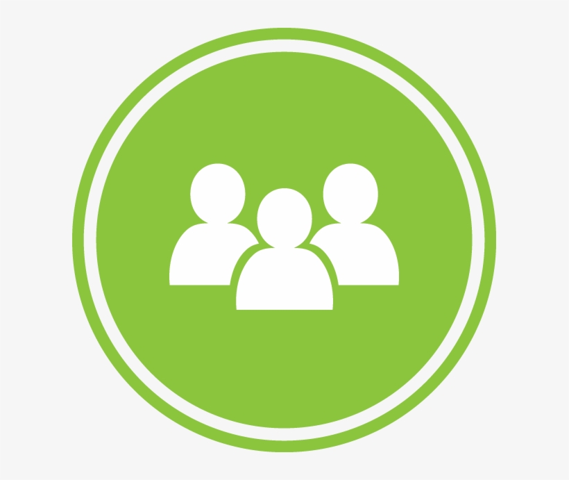 Engagement - People Icon Green Png, transparent png #1011299