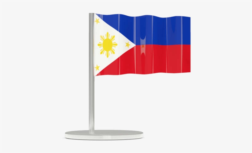 Painted Flag Of Philippines - Burkina Faso Flag Gif, transparent png #1011957
