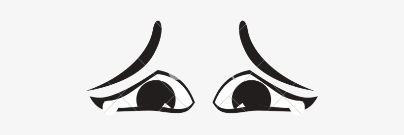 Png Sad Eyes - Sad Eye Cartoon Png, transparent png #1012044