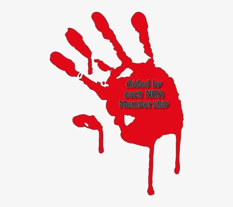 Blood On The Hands Of Every Nra Member - Nra Blood On Your Hands, transparent png #1012094