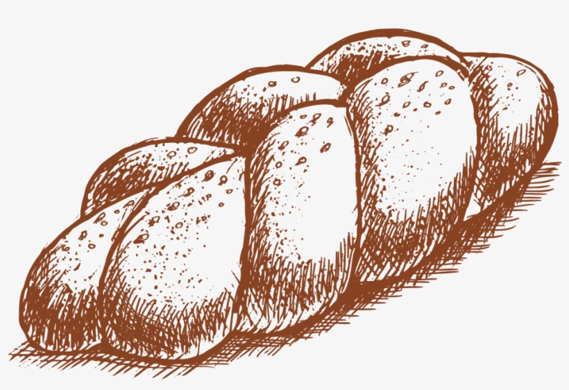 Bakery Bread Drawing Baking - Bread And Pastry Drawing, transparent png #1012167