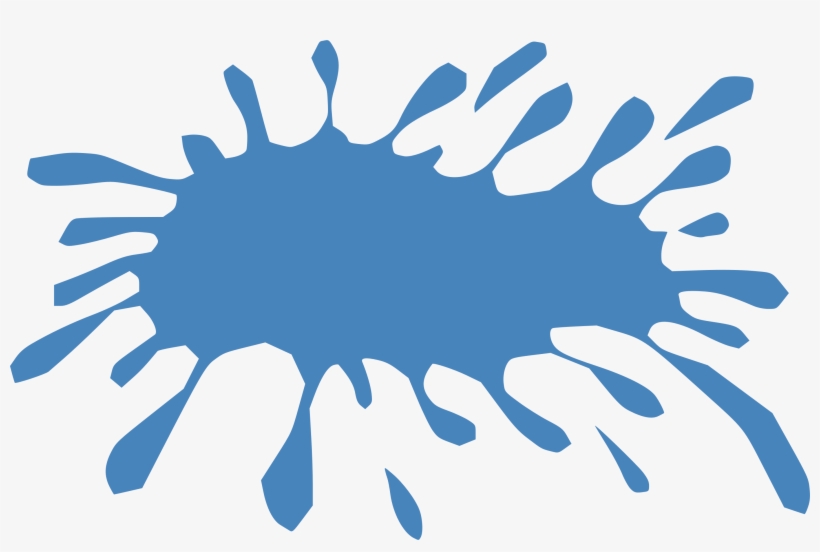 Splatter Clipart Transparent Background - Splash Clipart Transparent Background, transparent png #1012243