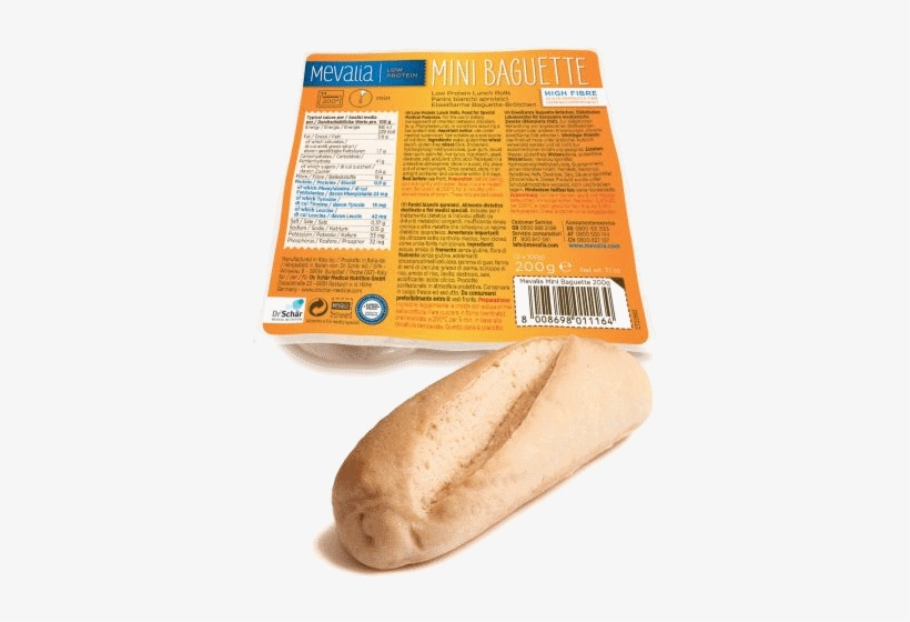 Mevalia Mini Baguette 200 G, transparent png #1012604