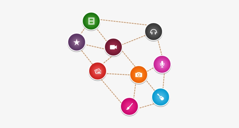 It Is Like Connecting Talented People Together In The - Circles Connected By Lines Css, transparent png #1012719