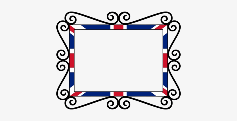 Union Jack Borders And Frames National Flag United - Union Jack Page Border, transparent png #1012865