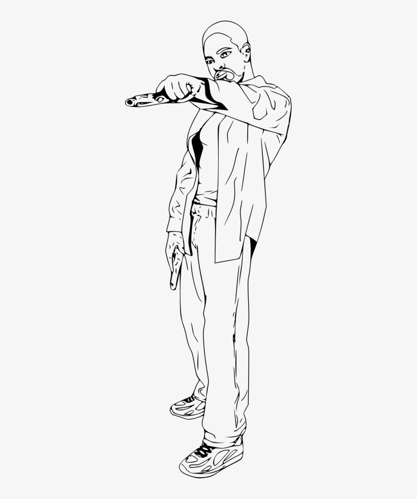 This Free Clipart Png Design Of Guy With Gun Clipart, transparent png #1012910